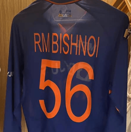 Ravi Bishnoi Jersey Number