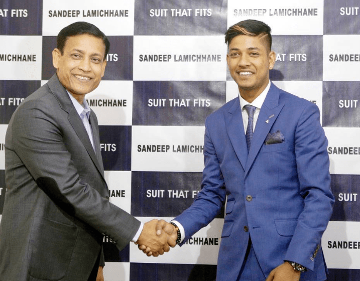Sandeep Lamichhane Partnership Buisness Suit That Fit
