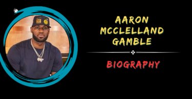 Aaron McClelland Gamble: Biography